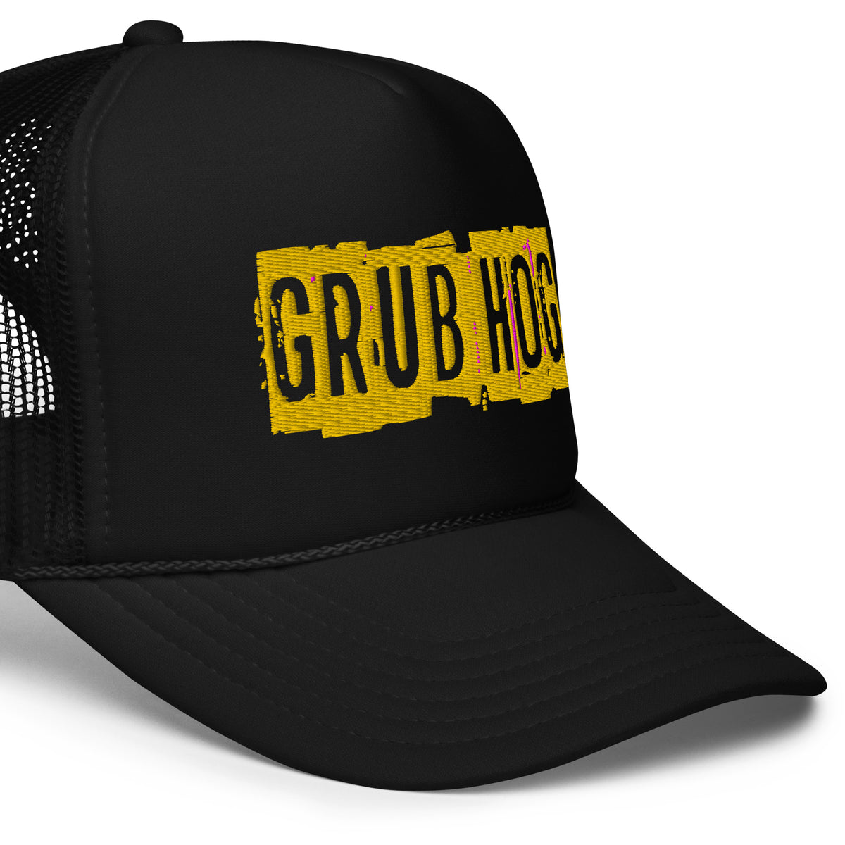 Grub Hog Foam trucker hat