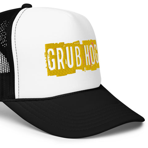 Grub Hog Foam trucker hat