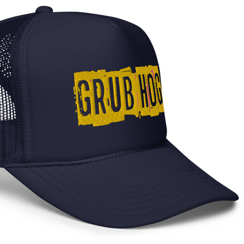 Grub Hog Foam trucker hat