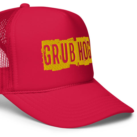 Grub Hog Foam trucker hat