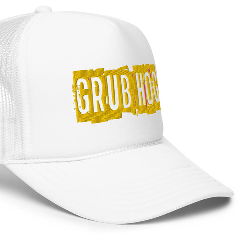 Grub Hog Foam trucker hat