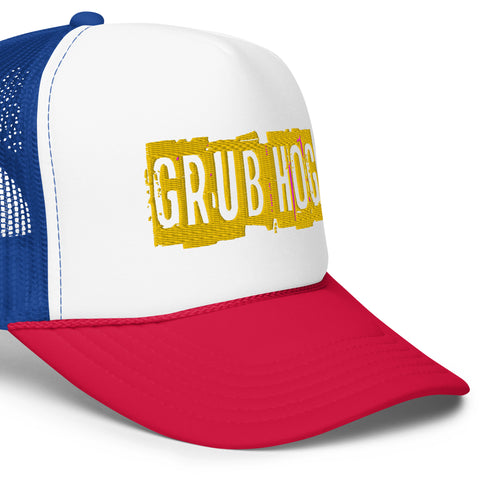 Grub Hog Foam trucker hat